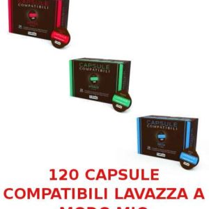 Pack 120 Caffitaly Lavazza A Modo Mio